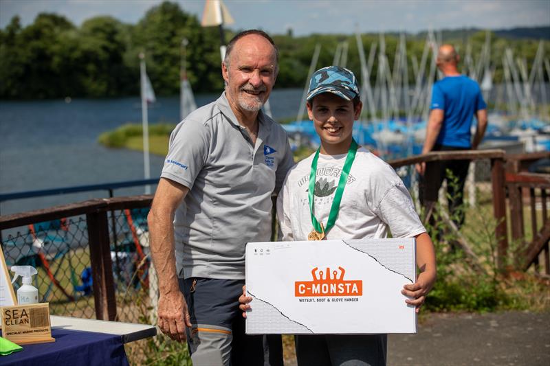 Scatter Race 1st Tera during the Chipstead SC Juniors Mid-summer Regatta 2025 photo copyright Chipmates parents taken at Chipstead Sailing Club