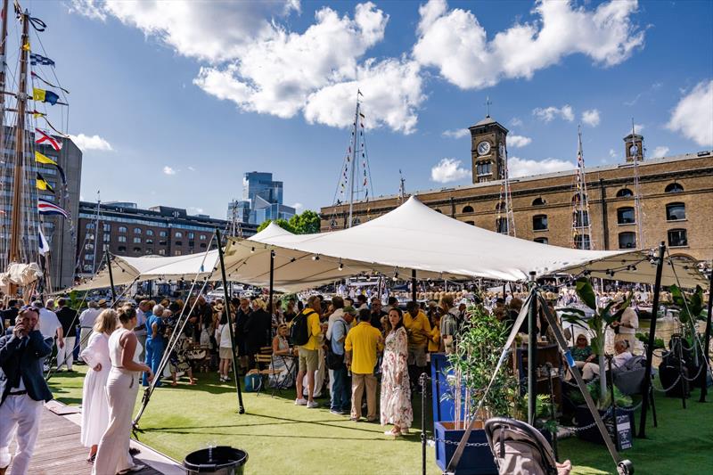 Royal Thames Yacht Club 250th Anniversary pageant celebrations at St Katharine docks photo copyright Martin Allen Photography taken at Royal Thames Yacht Club