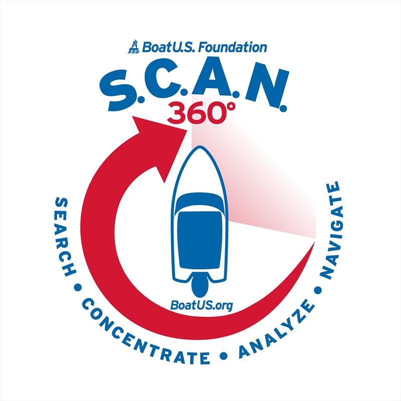 A new online course from the BoatUS Foundation introduces and helps boaters master the S.C.A.N. method (Search, Concentrate, Analyze, Navigate) to stay focused and avoid collisions photo copyright Boat Owners Association of The United States taken at 