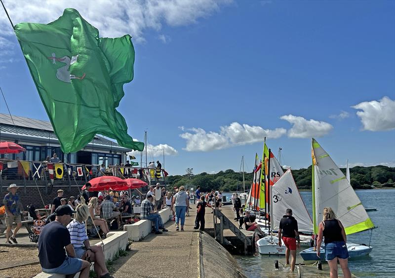 Mengeham Rythe Sailing Club 75th Anniversary Celebrations photo copyright Cat Dawtrey taken at Mengeham Rythe Sailing Club