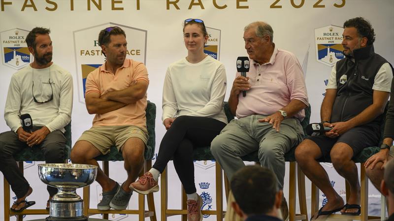 Rolex Fastnet Race Press Conference photo copyright David Maynard / www.alleycatphotographer.com taken at Royal Ocean Racing Club, Cowes