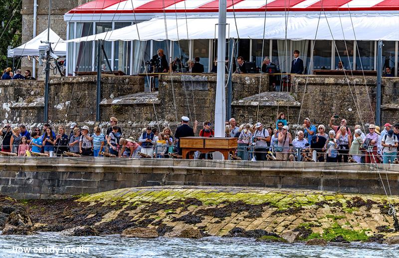 2025 Fastnet - The start line at the Royal Yacht Squadron, Cowes - photo © Bow Caddy Media