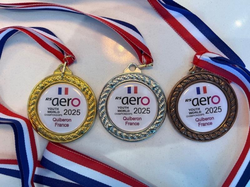 RS Aero World & Youth World Championship medals - photo © RS Aero Class