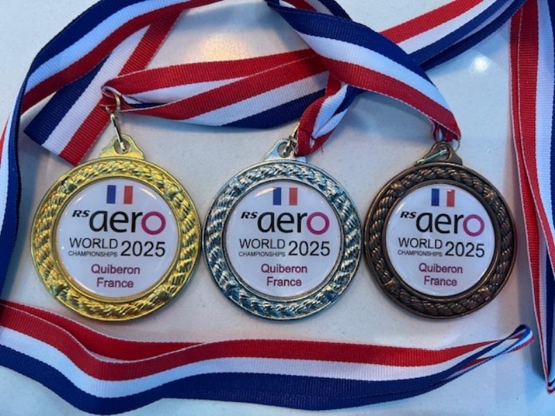 RS Aero World & Youth World Championship medals - photo © RS Aero Class