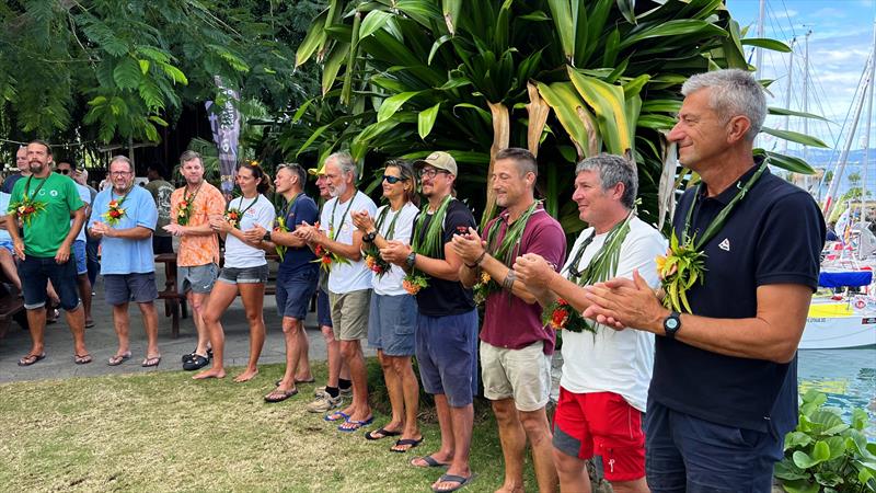 10 of the 15 #MGR2025 entrants enjoying the time-off the water - photo © Don McIntyre / MGR2025