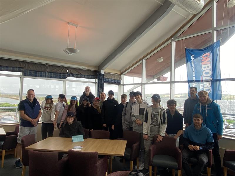 OnBoard sessions Prize Giving at Largs Sail Training Association - photo © RYA Scotland