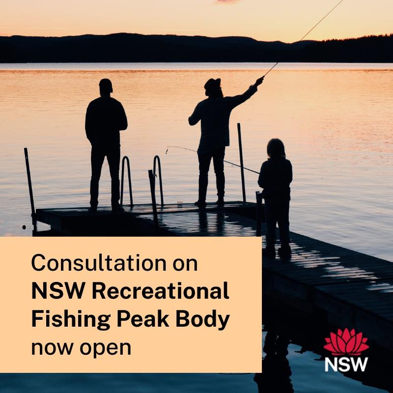 Consultation on NSW Recreational Fishing Peak Body now open photo copyright NSW DPIRD - Recreational Fisheries taken at 