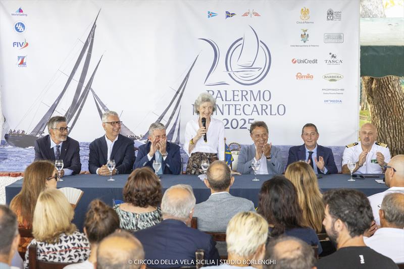 The pre-race presentation for the Palermo-Montecarlo 2025 - photo © Circolo della Vela Sicilia / Studio Borlenghi
