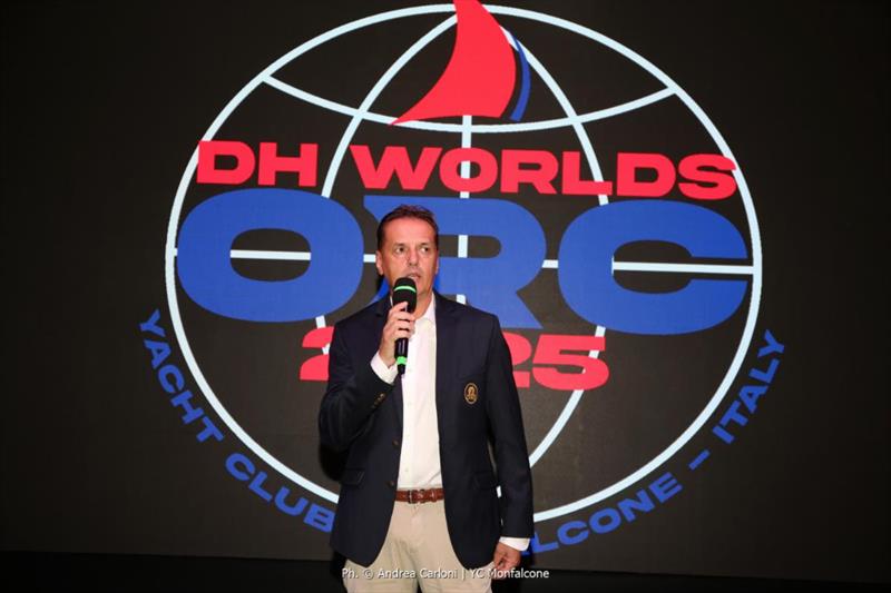 ORC Chief Measurer Zoran Grubisa - Opening Ceremony in Olympic Hangar - ORC DH World Championship 2025 Monfalcone - photo © Andrea Carloni