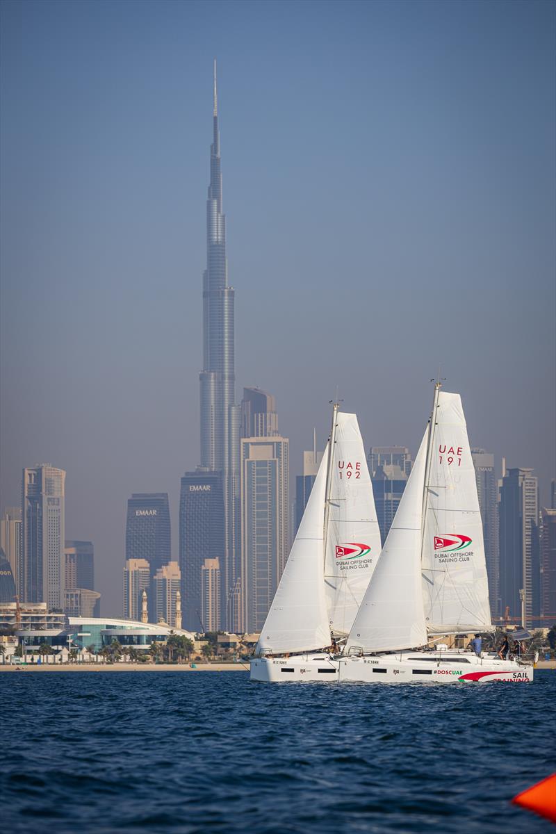 Sailing in Dubai photo copyright DOSC taken at Dubai Offshore Sailing Club