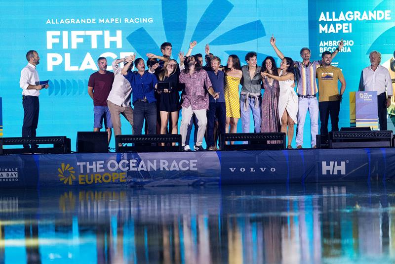 The evening prize giving at the Boka Bay Hotel as part of The Ocean Race Europe in Boka Bay, Montenegro on September 20 photo copyright Lloyd Images / The Ocean Race Europe 2025 taken at 