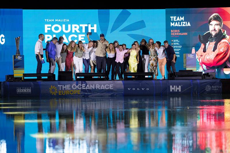The evening prize giving at the Boka Bay Hotel as part of The Ocean Race Europe in Boka Bay, Montenegro on September 20 photo copyright Lloyd Images / The Ocean Race Europe 2025 taken at 