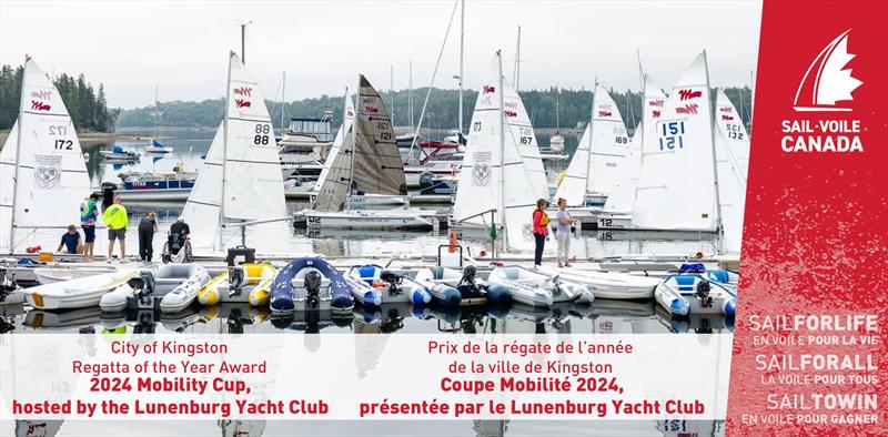 2024 Mobility Cup wins Sail Canada's Regatta of the Year Award photo copyright Sail Canada taken at Lunenburg Yacht Club