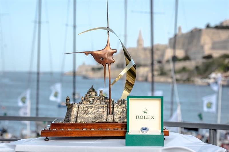 Rolex marks the outstanding human achievement of the winning crew with a specially engraved timepiece - photo © Kurt Arrigo / Rolex