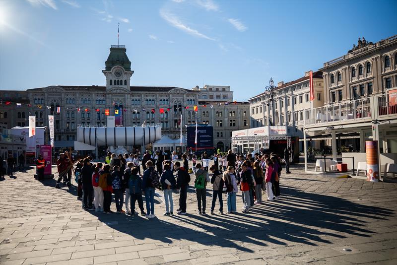 Building the Future: Sustainability, Piece by Piece - Veolia's project for schools - photo © Barcolana