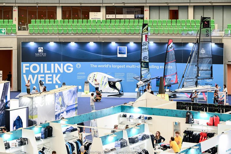 The Foiling Organization at Genoa International Boat Show 2025 photo copyright Martina Orsini - We Are Foiling Media taken at 