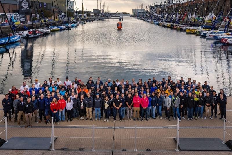 Transat Café L'or fleet has mustered in Le Havre