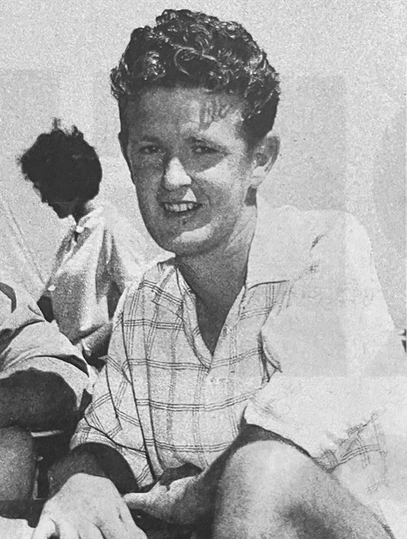 A young Don Devine - photo © Perth Dinghy Sailing Club