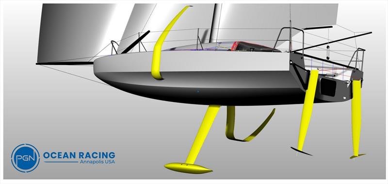 Gibbons-Neff returns to the starting line with a new Sam Manuard-designed, fully foiling Mini 6.50 prototype now under construction in La Trinité-sur-Mer, France photo copyright PGN Ocean Racing taken at 