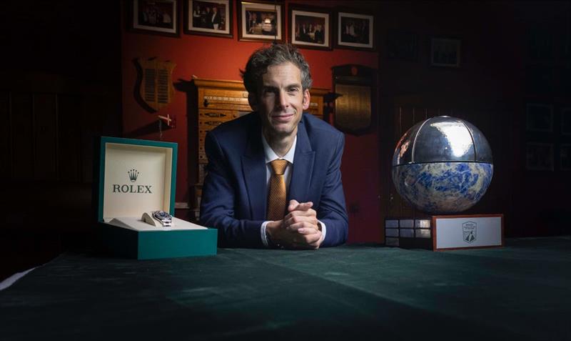 Charlie Dalin, winner of the male 2025 Rolex World Sailor of the Year Award photo copyright World Sailing taken at 