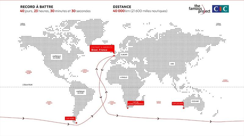 The Famous Project CIC on the Jules Verne Trophy - photo © CIC