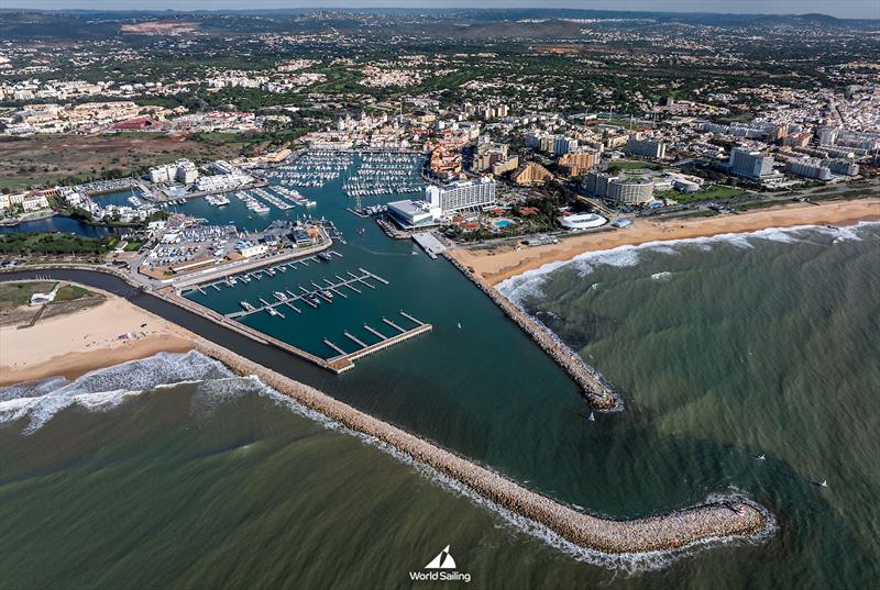All set for the Youth Sailing World Championships 2025 in Vilamoura, Portugal photo copyright Nuno Fortinho Mendes / World Sailing taken at Vilamoura Sailing