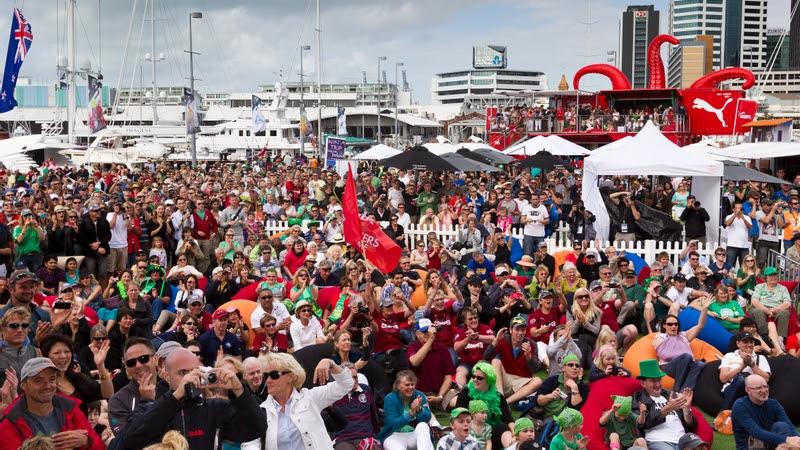 Auckland, New Zealand. 17th March 2012. Volvo Ocean Race. In-Port Race - photo © Ian Roman