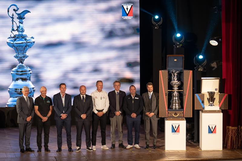 America's Cup Partnership formally initiated as Louis Vuitton renews its headline sponsorship photo copyright Ian Roman / America's Cup taken at 