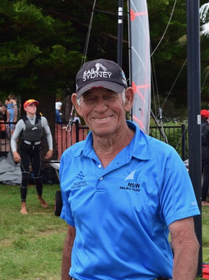 Mike Fletcher - The smile is never far from his face photo copyright Amanda Lulham taken at 