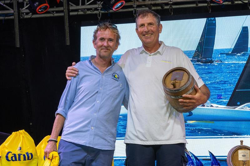 RORC Race Director, Chris Jackson and Brian Thompson photo copyright Arthur Daniel / RORC taken at Royal Ocean Racing Club