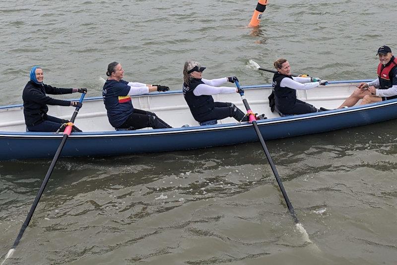 Celtic Longboat Winter Rowing Regatta at Dell Quay - photo © Ally Forest
