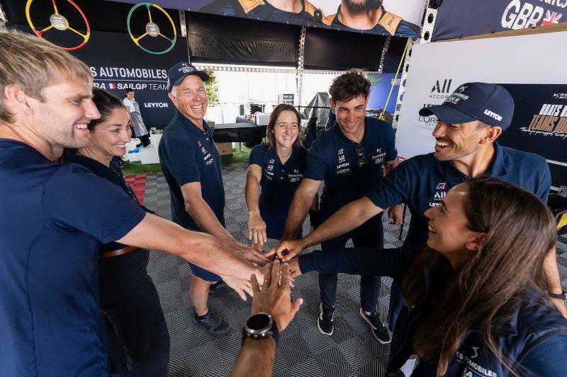 SailGP Team France remains joint third overall
