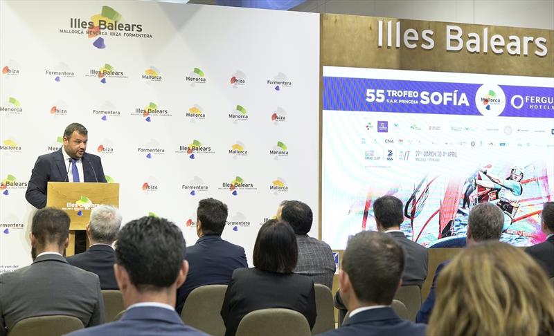 Trofeo Princesa Sofía Mallorca presented its 2026 edition at the world's largest tourism fair - photo © AConecta