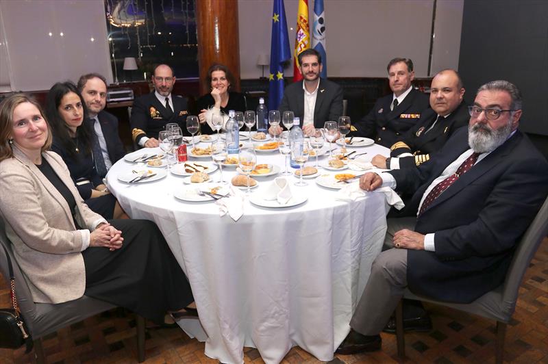 Authorities at the Real Club Nautico de Vigo - photo © Marta Domínguez