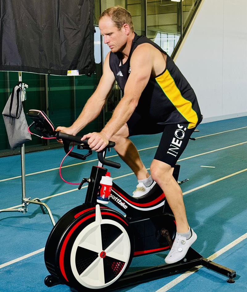 Parko (Luke Parkinson) sets the pace on the Cyclor - photo © Australian Sailing