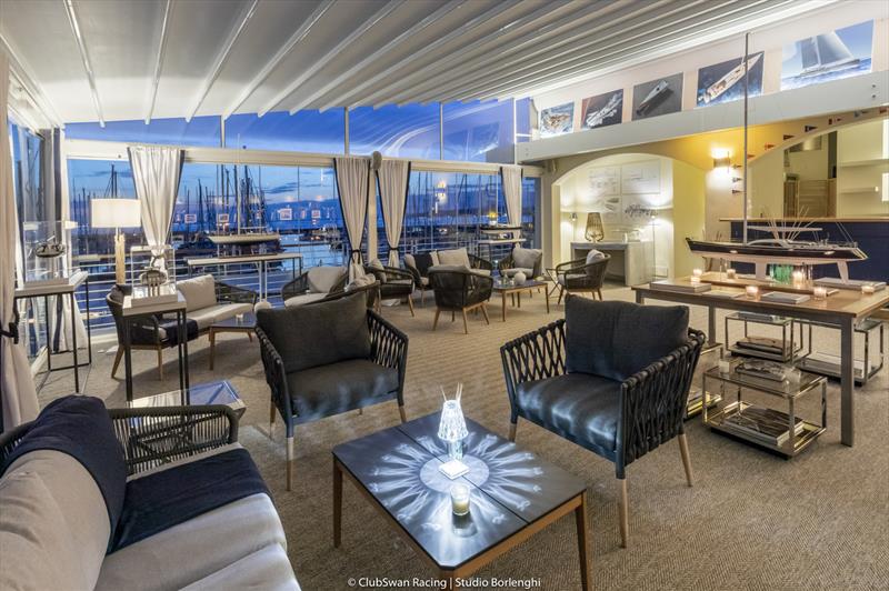 Dock Side VIP Lounge Marina di Scarlino - photo © ClubSwan Racing / Studio Borlenghi