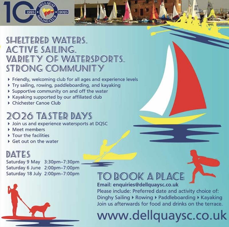 Dell Quay Sailing Club 2026 Taster Days - photo © James Pound