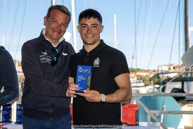 Open Skiff Eurochallenge & RS Aero Nationals prizegiving - photo © Elena Giolai