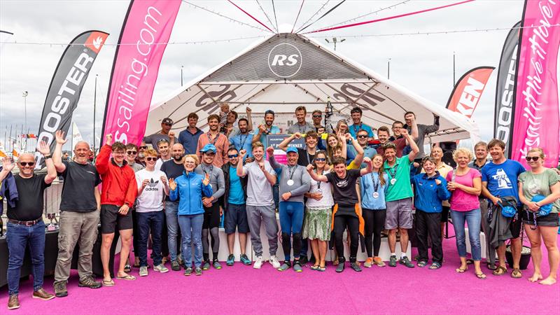 RS Games - Podium - photo © RS Sailing