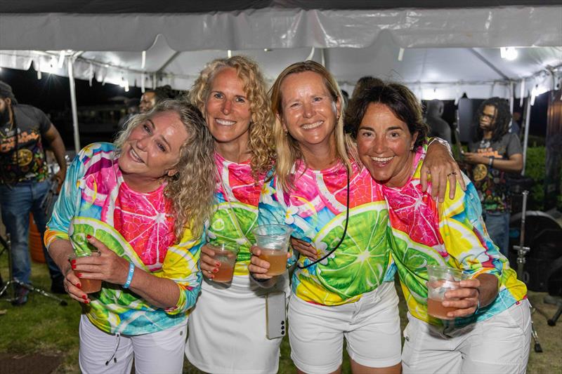 Antigua Sailing Week 2026 - Crew members had lots of fun at the opening party photo copyright Tim Wright / www.photoaction.com / ASW taken at Antigua Yacht Club
