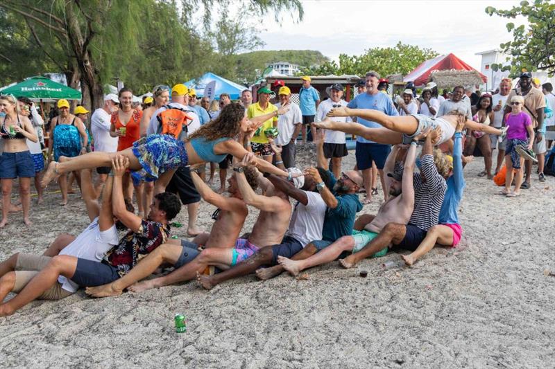 Beach vibes at the Heineken Riddim & Tides Festival photo copyright Tim Wright / Photoaction.com taken at Antigua Yacht Club