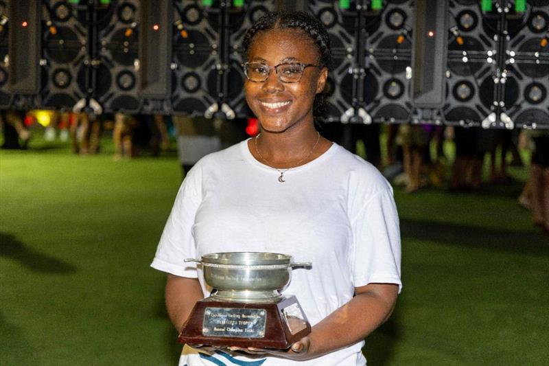 Ashley Joshua, racing on Eira received the Youth Trophy - photo © Tim Wright / Photoaction.com