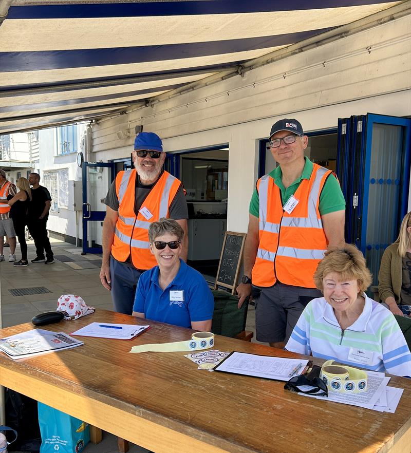 BSC Open Day - members (l-r) Paul Forsey, Marg Norman, Rob Carver Sailing Secretary, Valerie Stunt - photo © Gay Ayton