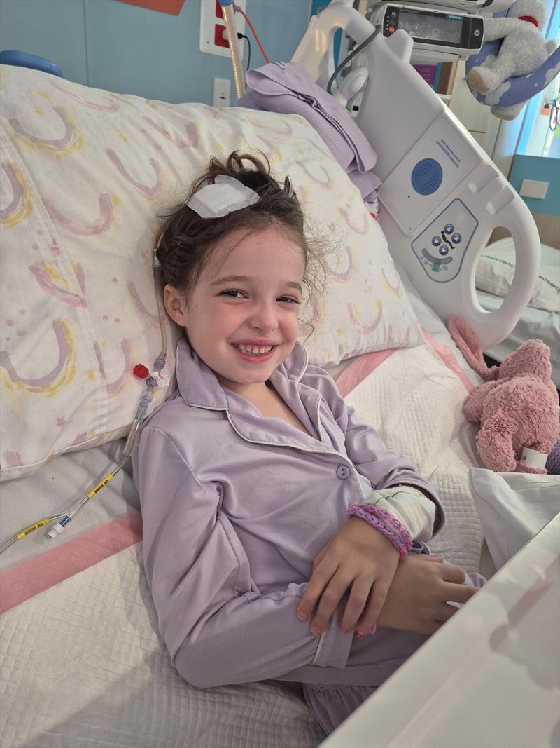 Whitsunday Escape's raffle is raising money for four-year-old Lucy Scarrott who has been diagnosed with an agressive form of brain cancer - photo © Phill Gordon / Riptide Creative