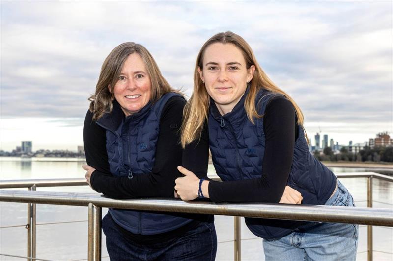 Aria's mother and daughter team Johanna and Emma Motteram - 2026 Australian Women's Keelboat Regatta - photo © Andrea Francolini / AWKR