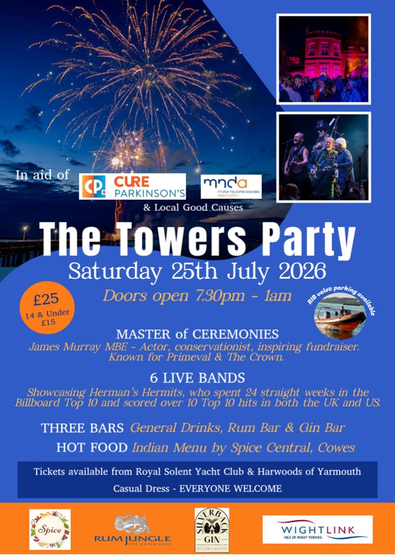 2026 Towers Party Poster - photo © RSYC