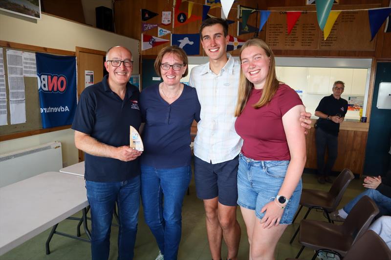 The whole Bishop family celebrate Richard's RYA Scotland award - Solway Yacht Club's Kippford Week and the Kippford RNLI Regatta - photo © Nicola McColm
