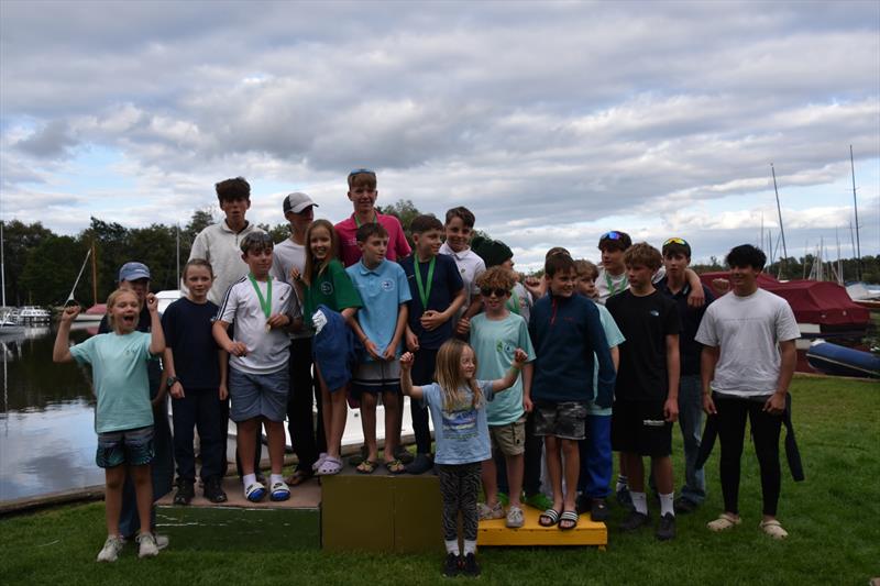 Broadland Youth Regatta Winners, WOBYC - photo © Trish Barnes