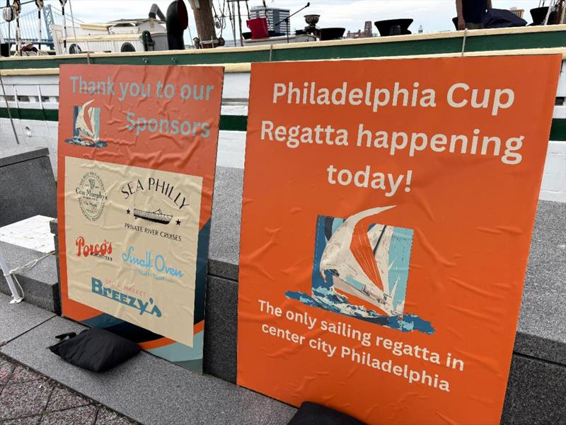 Banners show where the regatta is taking place - photo © Rian Bareuther