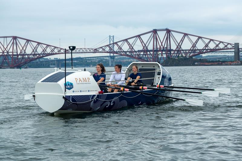 Saltire Tides row boat - photo © Ellen Clark